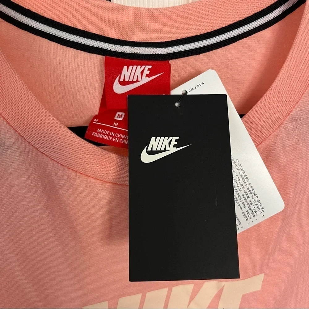 NWT Coral Nike Nike Futura Muscle Long Tank Size M